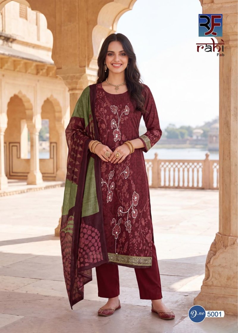 Rising Silver Vol 5 By Rahi Cotton Dress Material